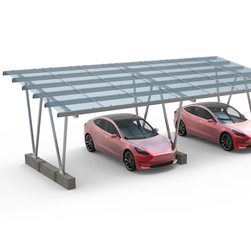 Solar PV Carport Shed-W Type